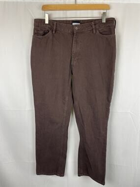 Finisterre Straight Fit Brown Pants 100% Organic Cotton 28 (Measures 30" Waist)